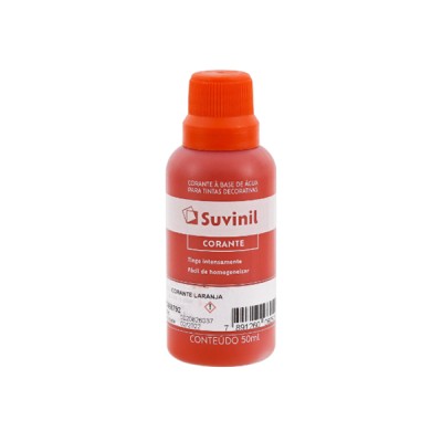 Corante Líquido Laranja 50ml - Suvinil