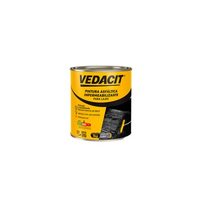 Impermeabilizante Pintura Asfáltica 1 kg - Vedacit
