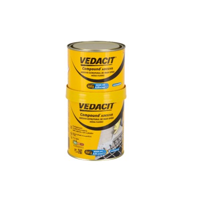Adesivo estrutural Compound 1 kg - Vedacit