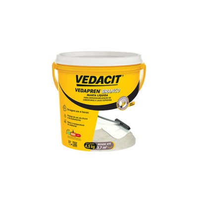Manta Líquida Vedapren Branco 4,5 kg - Vedacit