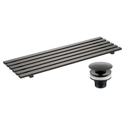 Kit complementar com grelha, válvula e conector cubas l.1044 e 2013.GF.MT