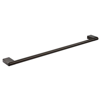 Porta toalhas 600mm quadrada deca you brown matte 2040.MR104.060.MT