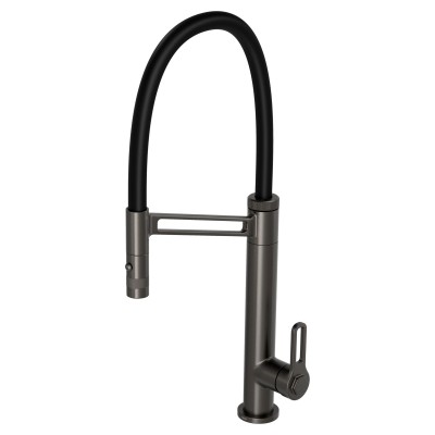 Monocomando mesa gourmet urban borracha f antracite 2289.GF.IND.MT.PT