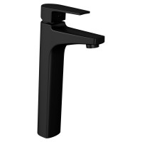 Misturador Monocomando Lavatório Mesa Bica Alta Deca Level Black Matte 2885.BL26.MT