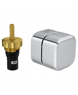 Acabamento registro de pressão quadrada deca you 4916.C105.PQ Acabamento registro de pressão quadrada deca you 4916.C105.PQ