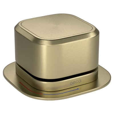 Acionamento monocomando mesa quadrada deca you summer gold 4990.SM105.MT