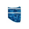 Máscara de Proteção Respiratória Dobrável Azul 9820+BR PFF-2(S) - 3m - vista 3