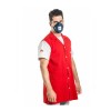 Máscara de Proteção Respiratória Dobrável Azul com Válvula 9322+BR PFF-2(S) - 3m - vista 3