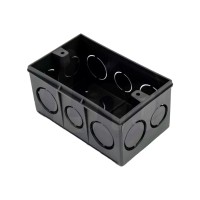 Caixa Luz 4x2 Preto Amanco 22866