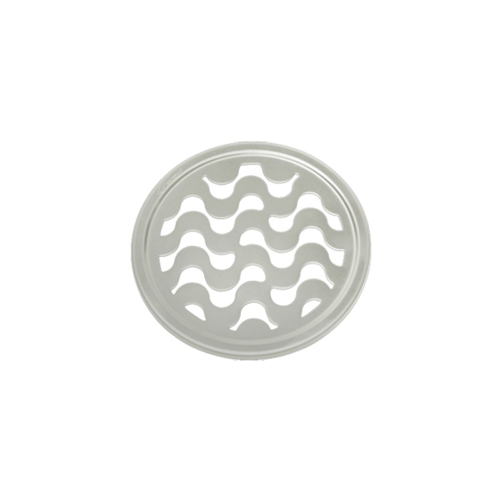 Grelha Redonda Copacabana Dn 100 Inox 99037 - Amanco