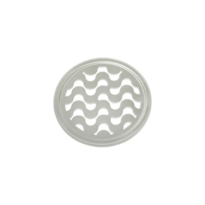 Grelha Redonda Copacabana Dn 100 Inox Amanco 99037