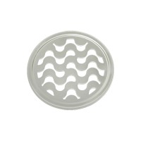 Grelha Redonda Copacabana Dn 150 Inox Amanco 99040