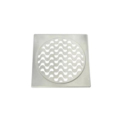 Grelha Quadrada Copacabana Dn 100 Inox Amanco 99041