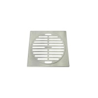 Grelha Quadrada Veneziana Dn 100 Inox Amanco 99052