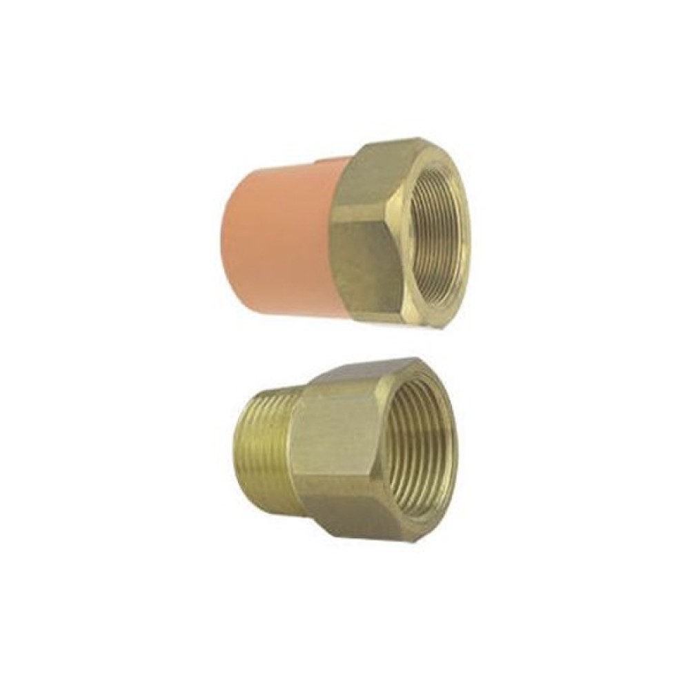 Luva Transição F/F Adaptador 1.1/4 X 1.1/4 incêndio CPVC 99303 - Amanco