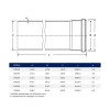 Tubo Coletor Ocre DN200 18151 - Amanco - vista 3