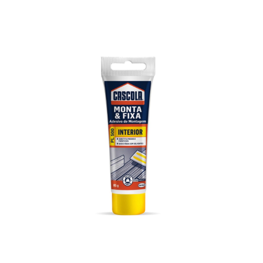 Silicone Monta & Fixa PL500 85g - Cascola