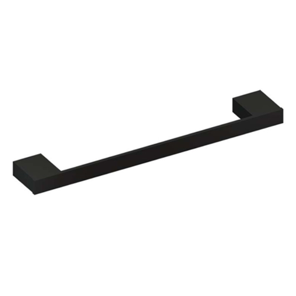 Toalheiro 30Cm Unique Preto Brilhante Metalworks 07.UQ02.PB - Metalworks By Crismoe