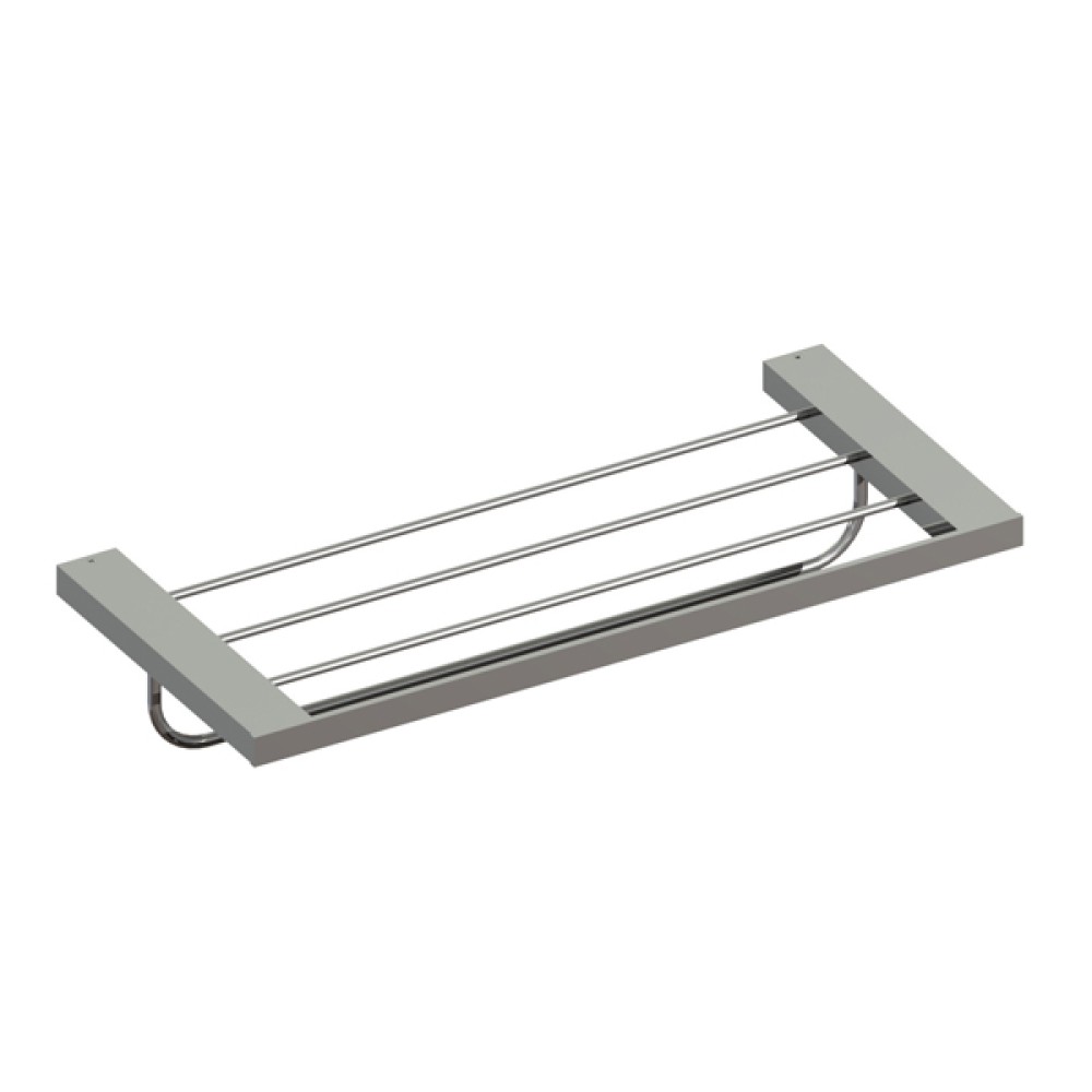 Toalheiro Rack c/ Alça Unique 45 cm Cromado 13.UQ02.CR - Metalworks By Crismoe