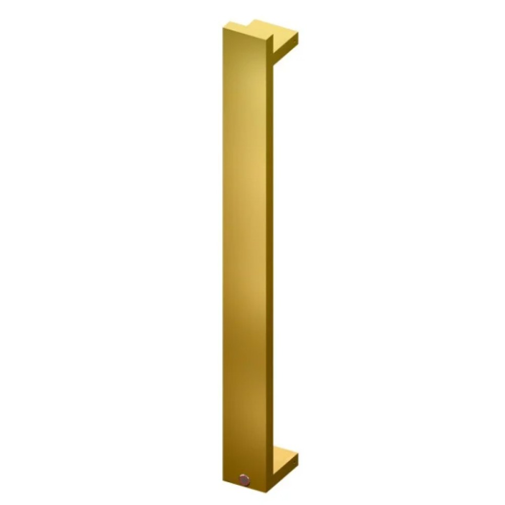 Toalheiro Térmico Jade Vertical Fio Oculto Ouro Polido Bivolt 19.TJ16.OP - Metalworks By Crismoe