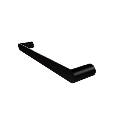 Toalheiro 20cm Vetra Preto Fosco 07.VT01.PF - Metalworks By Crismoe