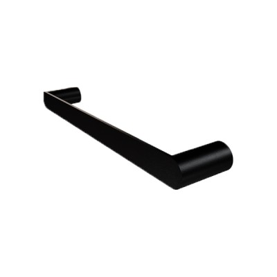 Toalheiro 30cm Vetra Preto Fosco 07.VT02.PF - Metalworks By Crismoe