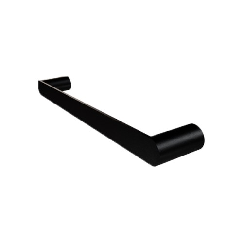 Toalheiro 30cm Vetra Preto Fosco Metalworks By Crismoe 07.VT02.PF