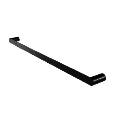 Toalheiro 45cm Vetra Preto Fosco 07.VT03.PF - Metalworks By Crismoe