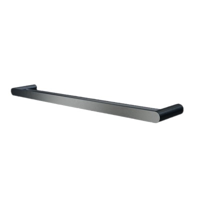 Toalheiro Duplo 60cm Vetra Grafite Acetinado 09.VT02.GA - Metalworks By Crismoe