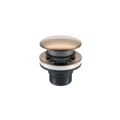 Válvula Click Escoamento Lavatório e Cubas Deca Corten Matte 1601.CT.CLI.MT