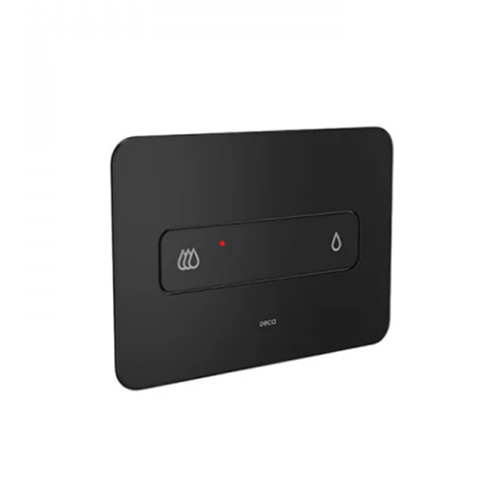 Acabamento Para Caixa Descarga Embutida Mecanica Hydra Quadra Duo Black Matte You 4900.BL01.MT - Deca