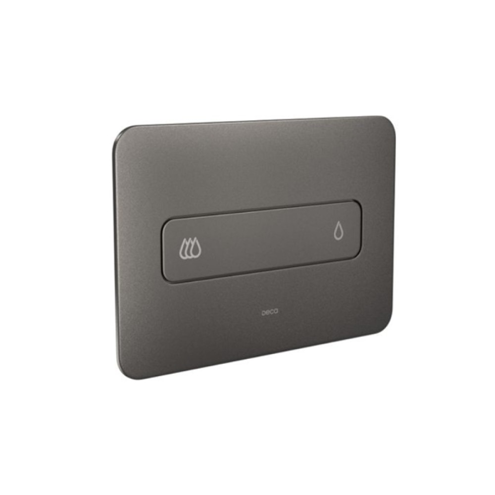Acabamento Para Caixa Descarga Embutida Mecanica Hydra Quadra Dark Antracite You 4900.GF01.MT - Deca