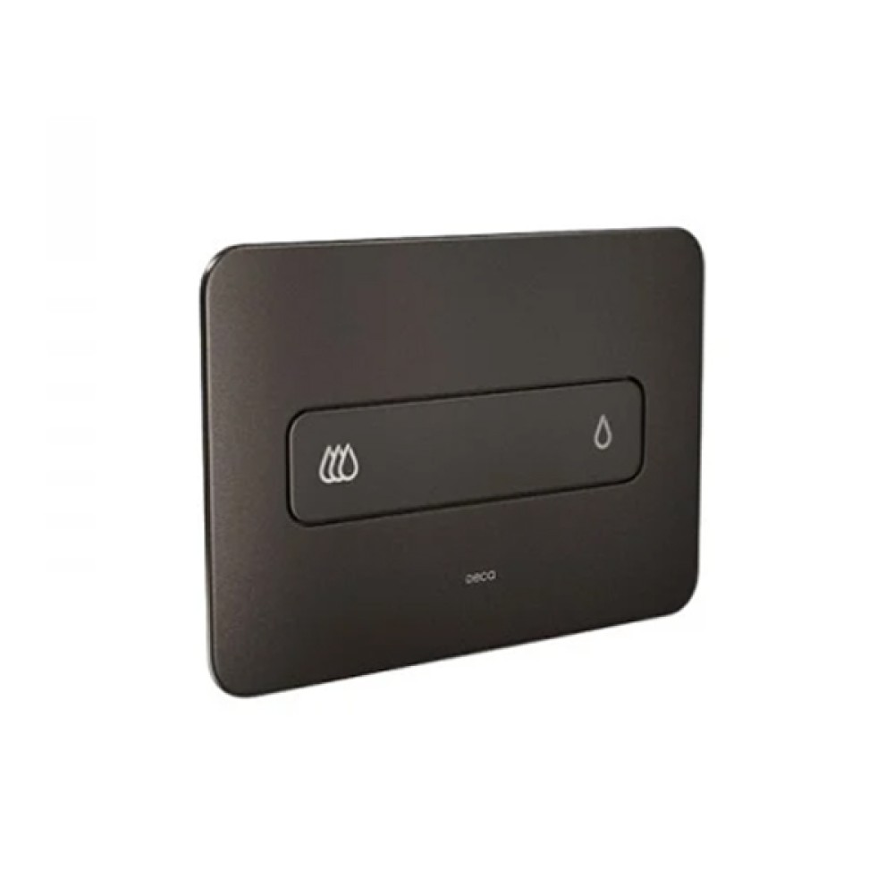 Acabamento Para Caixa Descarga Embutida Mecanica Hydra Quadra Duo Brown Matte 4900.MR01.MT - Deca