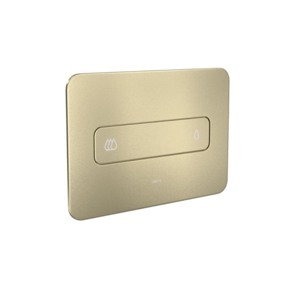 Acabamento Para Caixa Descarga Embutida Mecanica Hydra Quadra Duo Summer Gold You 4900.SM01.MT - Deca
