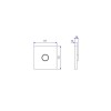 Kit Conversor Hydra Max p/ Hydra Plus Black Noir 4916.BL.PLS.NO - Deca - vista 2