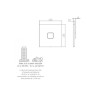 Kit Conversor Hydra Max p/ Hydra Slim Black Matte 4916.BL.SLM.MT - Deca - vista 2