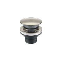 Válvula Click Escoamento Lavatório e Cubas Deca Inox 1601.INX.CLI