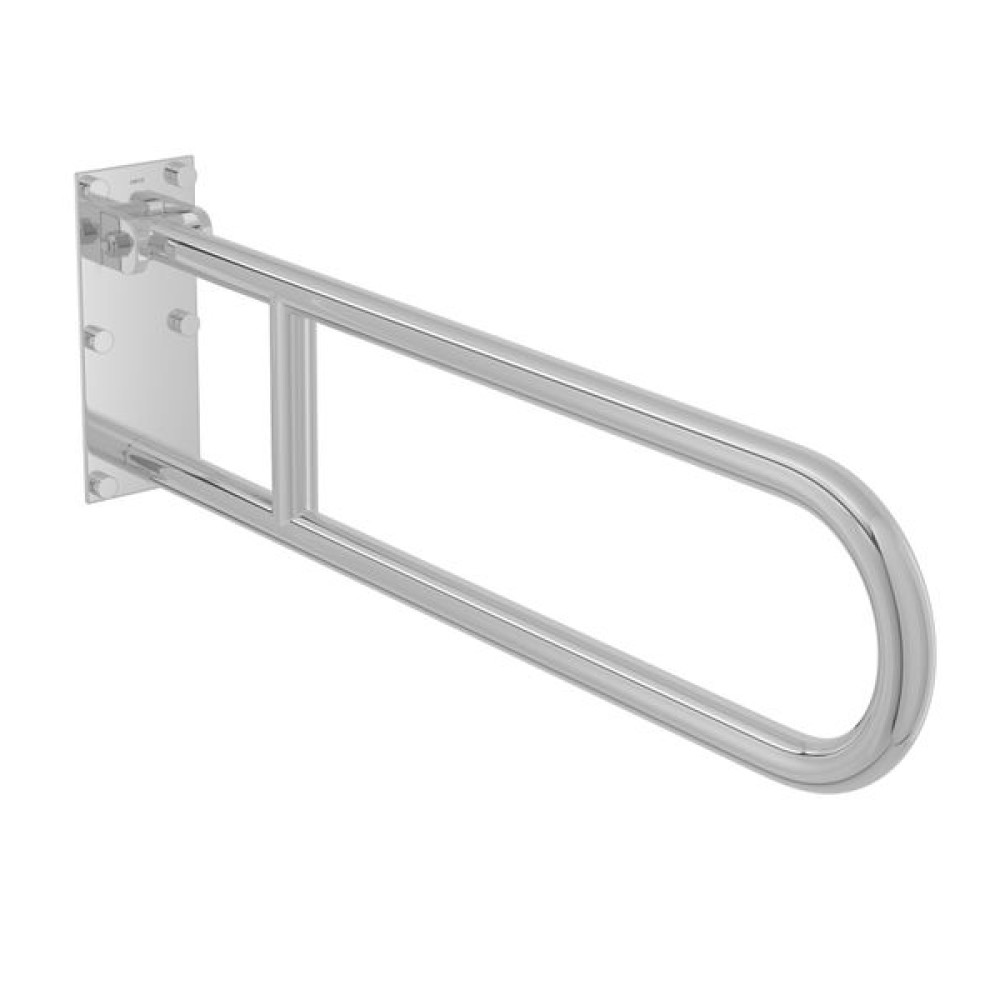 Barra de Apoio Lateral Articulada 80cm Aço Polido 2315.I.080.POL.N - Deca
