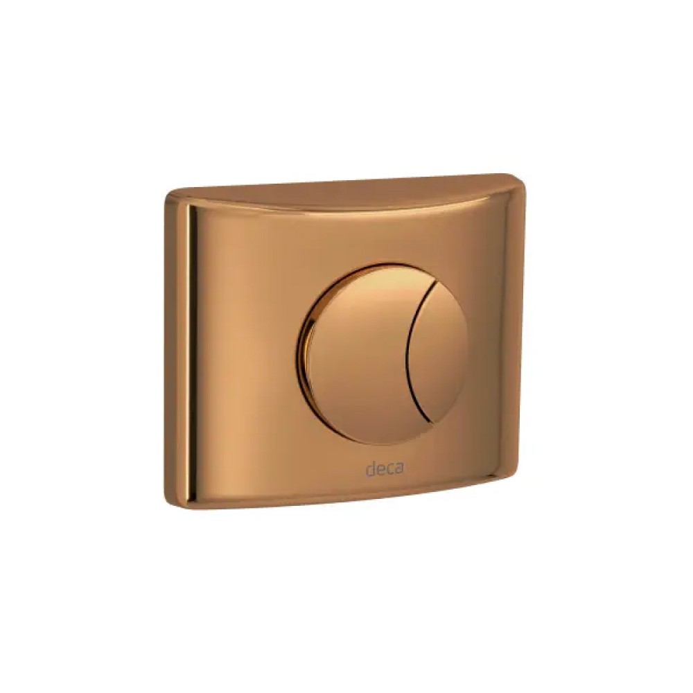 Acabamento Hydra Duo Red Gold para Base de Valvula Descarga 4900.GL.DUO.RD - Deca