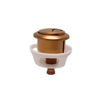 Botão Duplo Acionamento Gold Matte Caixa Acoplada Deca SI.14.GL.MT