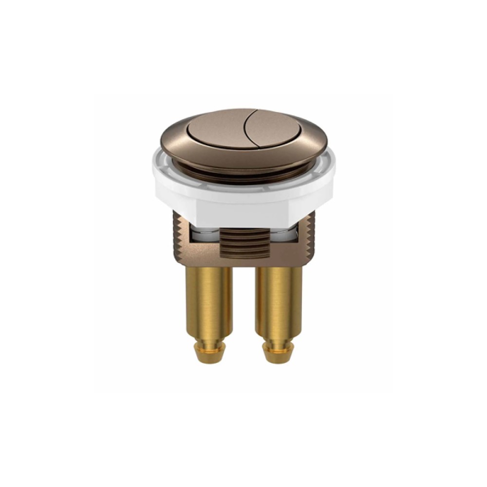 Botão Duplo Acionamento Corten Caixa Acoplada SI.51.CT.MT - Deca