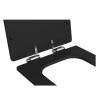Assento Poliéster Axis Slow Close Ebano Fosco AP.217.94 - Deca - vista 3