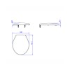 Assento Plastico Izy / Ravena AP.01.23 - Deca - vista 3