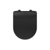 Assento Termofixo Lk/Carrara/Nuova Black Matte com Slow Close AP.2362.94 - Deca - vista 2