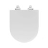 Assento Poliéster Monocromático LK/Carrara Branco com Slow Close AP.237.BR.17 - Deca - vista 2