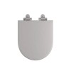 Assento Poliéster Monocromático LK/Carrara Soft Antracite com Slow Close AP.237.CZ.85 - Deca - vista 2