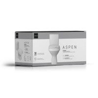 Kit Completo Bacia com Caixa Acoplada Branco Deca Aspen KP.751.17