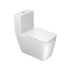 Kit Completo Bacia com Caixa Acoplada Slim Total Clean Branco KP.8620.17 - Deca - vista 2
