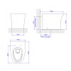 Kit Completo Bacia Convencional Vertis Total Clean Branco KP.8710.17 - Deca - vista 2