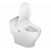 Bacia C/Caixa Acoplada Integrada Eletrônica Single Branca 220V PAP.4202.17 - Deca - vista 3